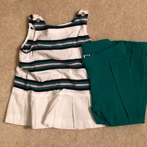 Janie and jack green set 2T